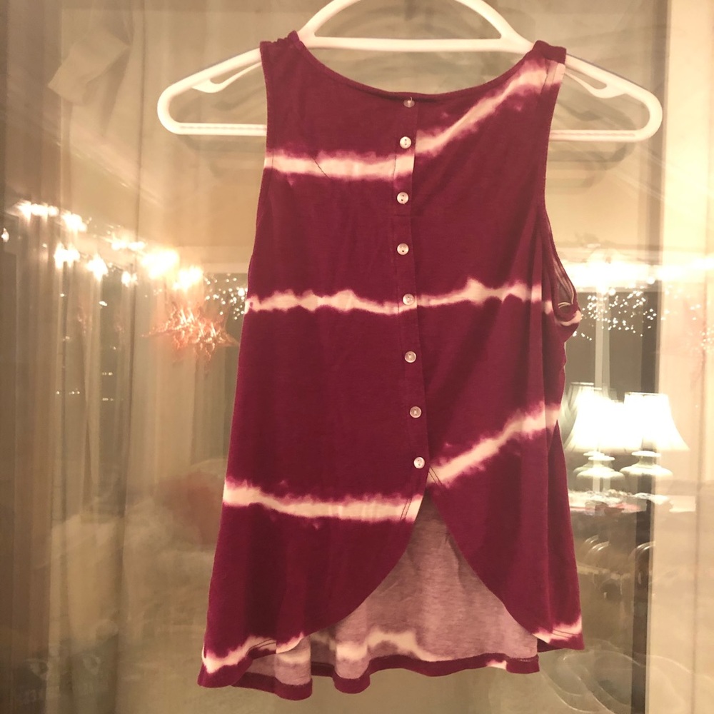 Pink Republic boho tie dye tank top - Picture 2 of 4